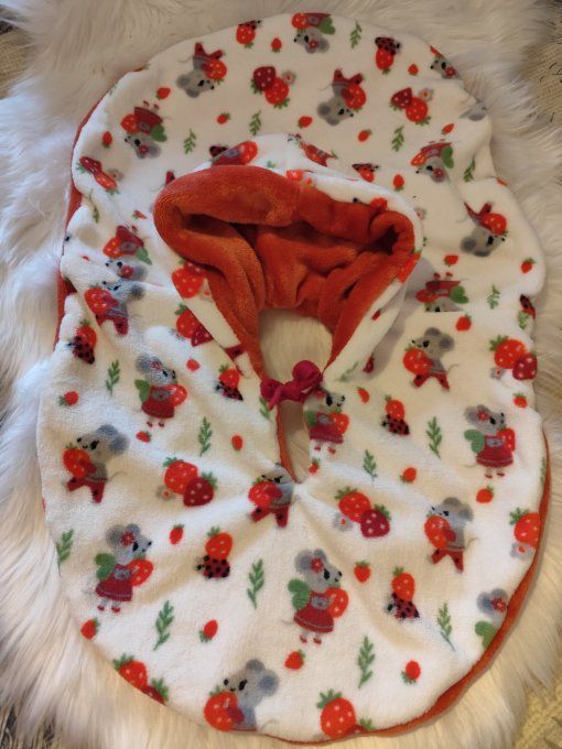 Petite souris fraise