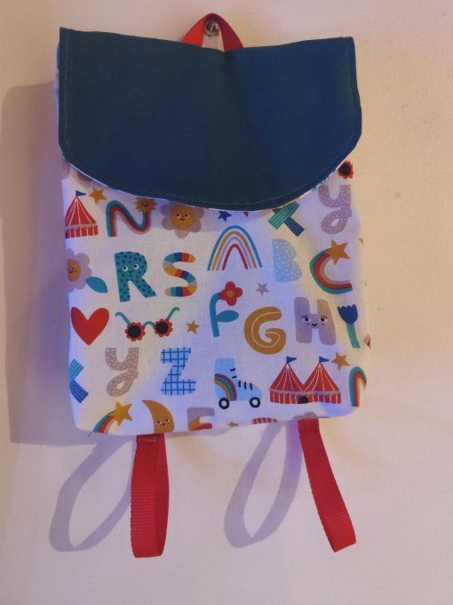 sac à dos les lettres