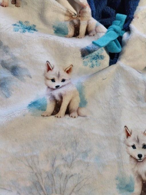 Le petit husky imperméable